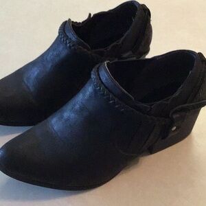 Jellypop Black Ankle Booties